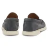 Debossed-logo loafers in suede