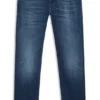 Delaware blue slim-fit jeans in comfort-stretch denim