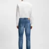 Delaware blue slim-fit jeans in comfort-stretch denim