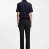 Delaware blue slim-fit jeans in knitted denim