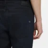 Delaware blue slim-fit jeans in knitted denim