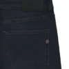 Delaware blue slim-fit jeans in knitted denim