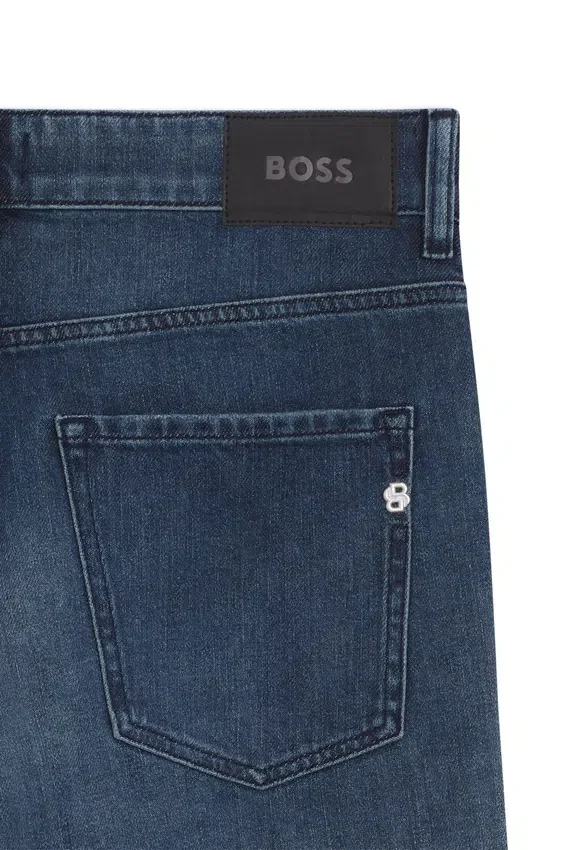 Delaware blue slim-fit jeans in mechanical-stretch denim Delaware blue slim-fit jeans in mechanical-stretch denim