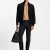 Delaware blue slim-fit jeans in wrinkle-resistant denim