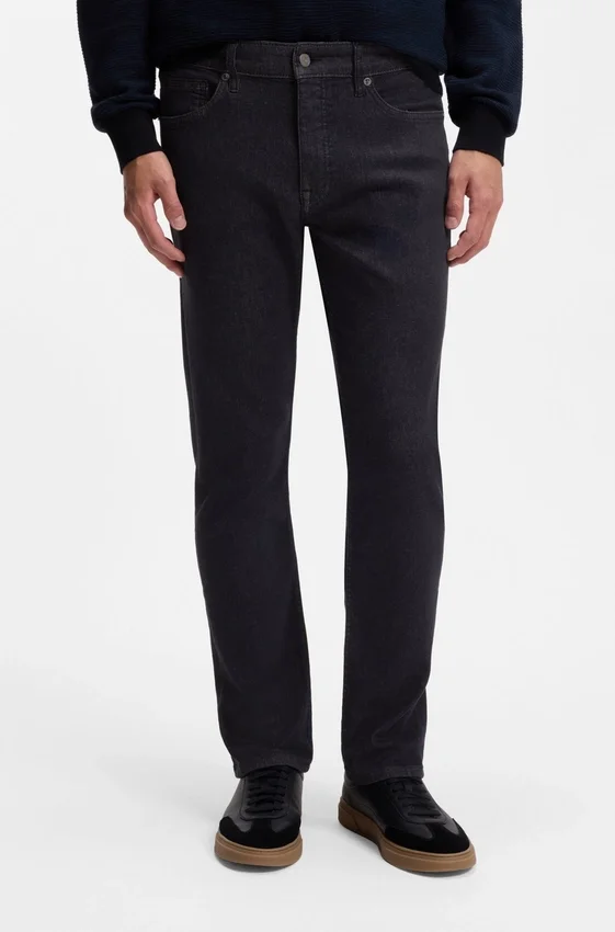 Delaware dark-blue slim-fit jeans in soft-motion denim Delaware dark-blue slim-fit jeans in soft-motion denim