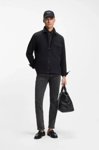Delaware grey slim-fit jeans in stretch denim