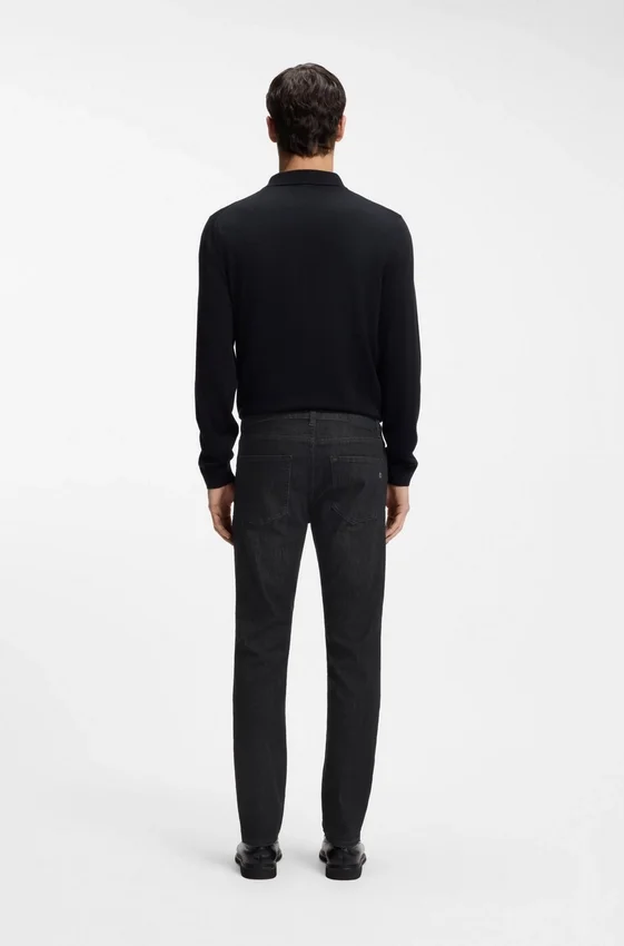 Delaware grey slim-fit jeans in wrinkle-resistant denim Delaware grey slim-fit jeans in wrinkle-resistant denim