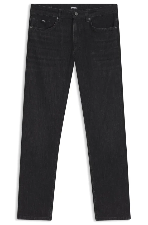 Delaware grey slim-fit jeans in wrinkle-resistant denim Delaware grey slim-fit jeans in wrinkle-resistant denim