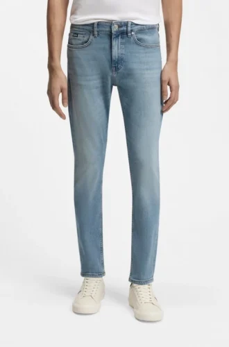 Delaware slim-fit jeans in blue comfort-stretch denim Delaware slim-fit jeans in blue comfort-stretch denim