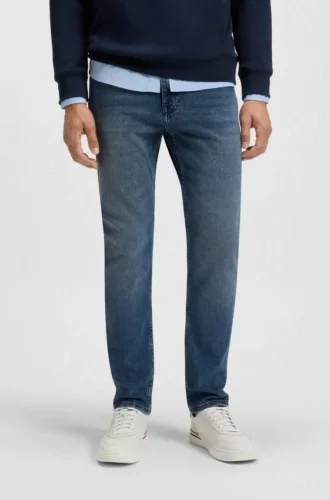 Delaware slim-fit jeans in blue comfort-stretch denim