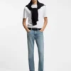 Delaware slim-fit jeans in blue comfort-stretch denim