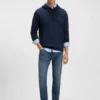 Delaware slim-fit jeans in blue comfort-stretch denim