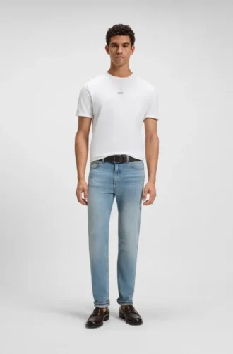 Delaware slim-fit jeans in blue comfort-stretch denim Delaware slim-fit jeans in blue comfort-stretch denim