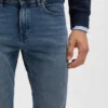 Delaware slim-fit jeans in blue comfort-stretch denim