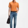 Delaware slim-fit jeans in blue lightweight denim Delaware slim-fit jeans in blue lightweight denim