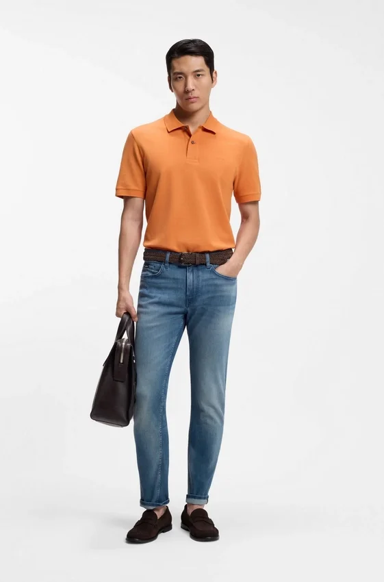 Delaware slim-fit jeans in blue lightweight denim Delaware slim-fit jeans in blue lightweight denim