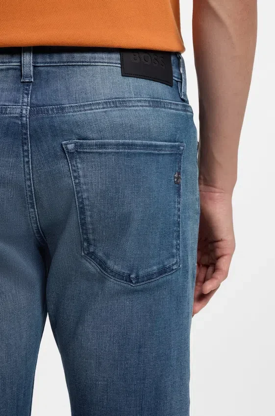 Delaware slim-fit jeans in blue lightweight denim Delaware slim-fit jeans in blue lightweight denim
