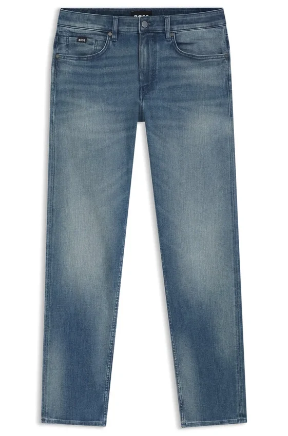 Delaware slim-fit jeans in blue lightweight denim Delaware slim-fit jeans in blue lightweight denim