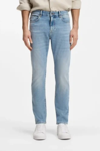 Delaware slim-fit jeans in blue soft-motion denim Delaware slim-fit jeans in blue soft-motion denim