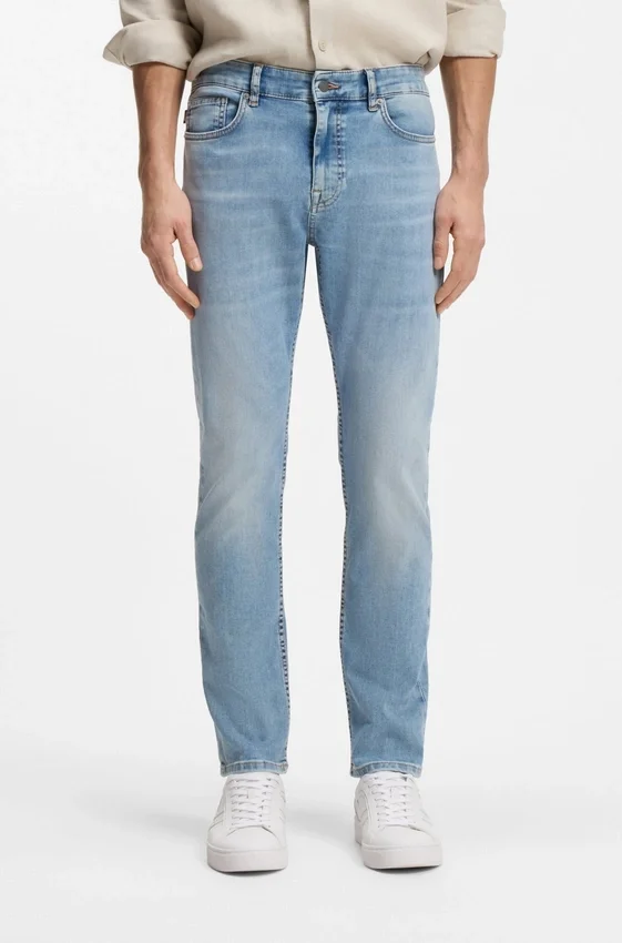 Delaware slim-fit jeans in blue soft-motion denim Delaware slim-fit jeans in blue soft-motion denim