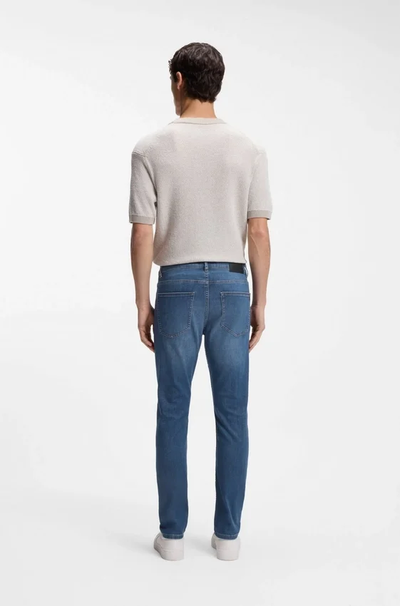 Delaware slim-fit jeans in blue soft-motion denim Delaware slim-fit jeans in blue soft-motion denim