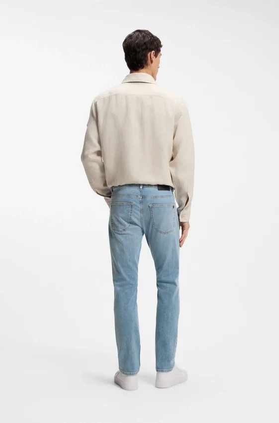 Delaware slim-fit jeans in blue soft-motion denim Delaware slim-fit jeans in blue soft-motion denim