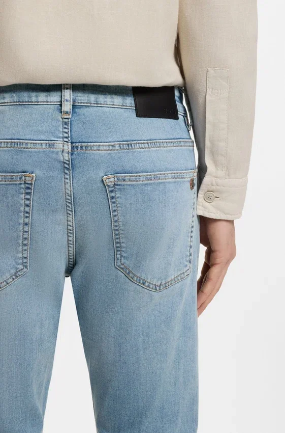 Delaware slim-fit jeans in blue soft-motion denim Delaware slim-fit jeans in blue soft-motion denim