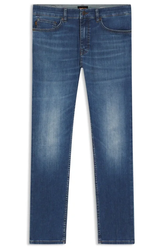 Delaware slim-fit jeans in blue soft-motion denim Delaware slim-fit jeans in blue soft-motion denim