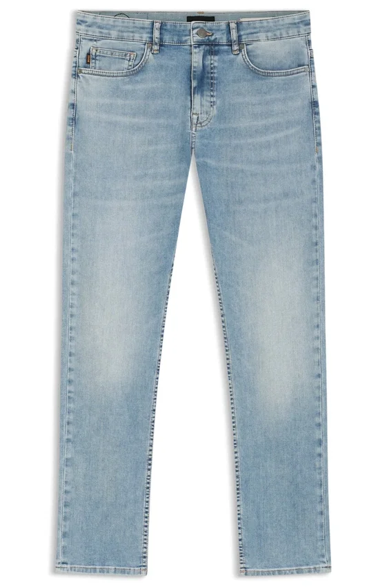 Delaware slim-fit jeans in blue soft-motion denim Delaware slim-fit jeans in blue soft-motion denim