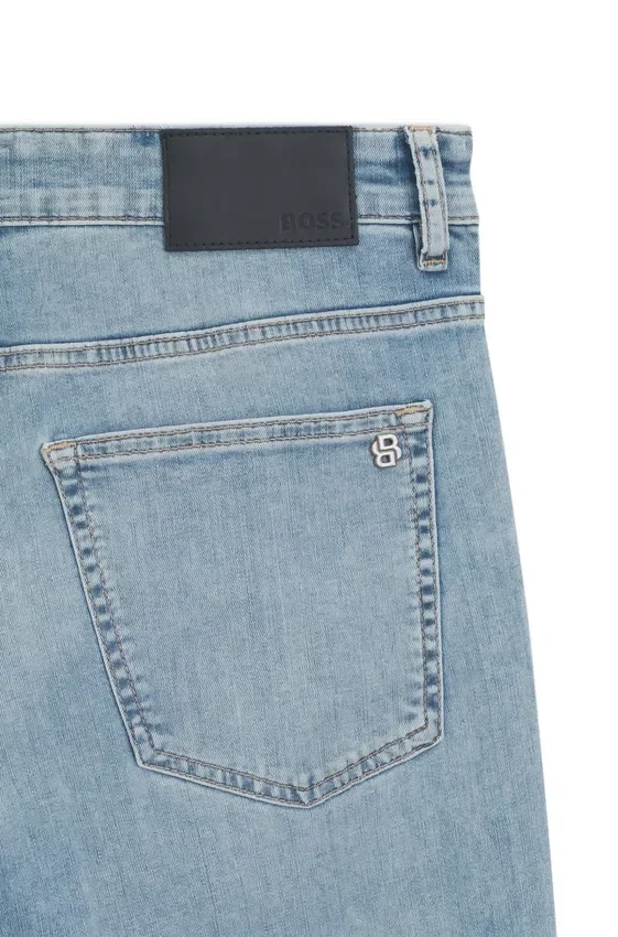 Delaware slim-fit jeans in blue soft-motion denim Delaware slim-fit jeans in blue soft-motion denim