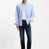 Delaware slim-fit jeans in dark-blue stretch denim Delaware slim-fit jeans in dark-blue stretch denim