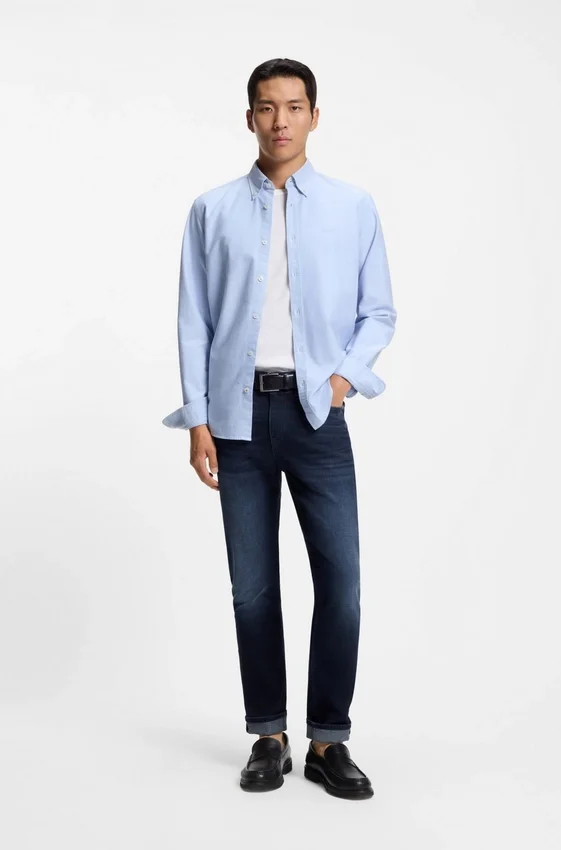 Delaware slim-fit jeans in dark-blue stretch denim Delaware slim-fit jeans in dark-blue stretch denim