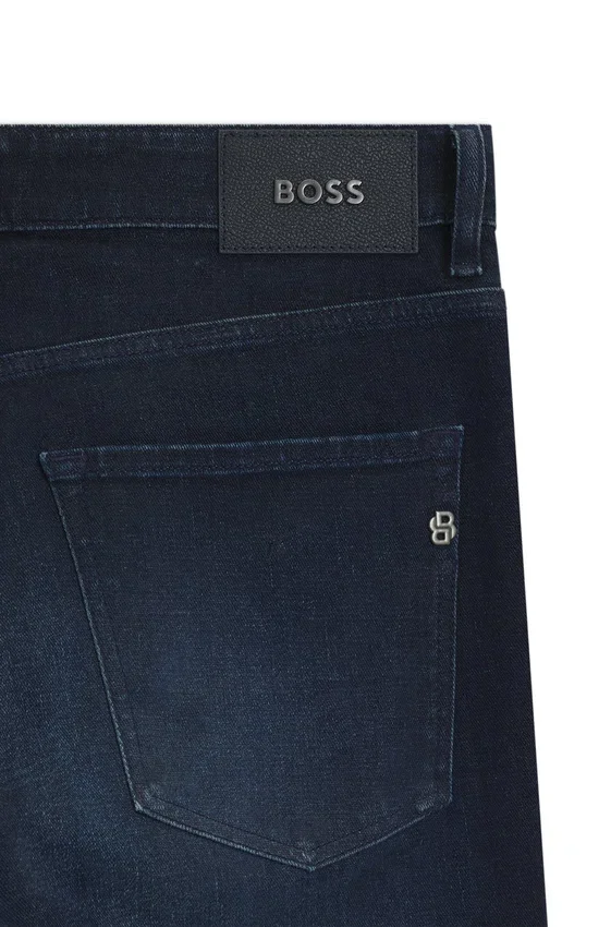 Delaware slim-fit jeans in dark-blue stretch denim Delaware slim-fit jeans in dark-blue stretch denim