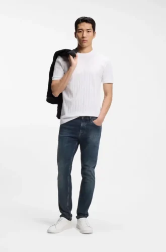 Delaware slim-fit jeans in soft-touch denim