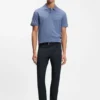 Delaware slim-fit trousers in a cotton blend