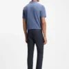Delaware slim-fit trousers in a cotton blend