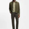 Delaware slim-fit trousers in fade-resistant twill