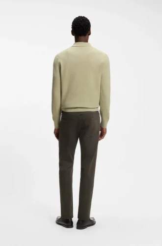 Delaware slim-fit trousers in fade-resistant twill