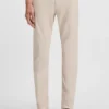Delaware slim-fit trousers in patterned stretch cotton Delaware slim-fit trousers in patterned stretch cotton