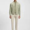 Delaware slim-fit trousers in stretch-cotton moleskin