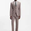 Derby shoes in leather with straw-print vamp