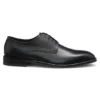 Derby shoes in textured and smooth leather