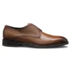 Derby shoes in textured and smooth leather