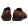 Derby shoes in textured and smooth leather