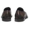 Derby shoes in textured and smooth leather