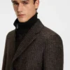 Detachable-inner coat in a slim fit