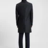Detachable-inner coat in a slim fit
