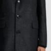 Detachable-inner coat in a slim fit