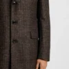 Detachable-inner coat in a slim fit