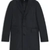 Detachable-inner coat in a slim fit